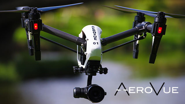 Aerial filming remote controlled quadcopter